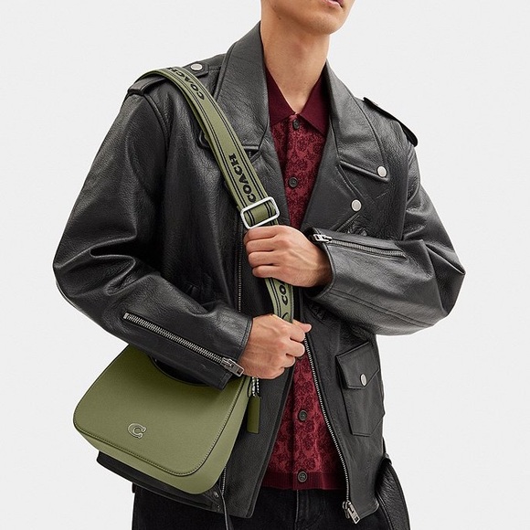 Coach Hobo Crossbody, Moss 💚 - Picture 4 of 8